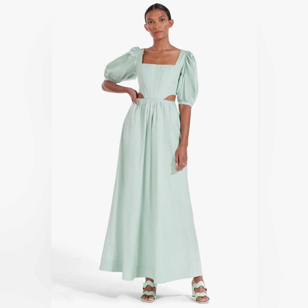 Staud Astro Dress Sage